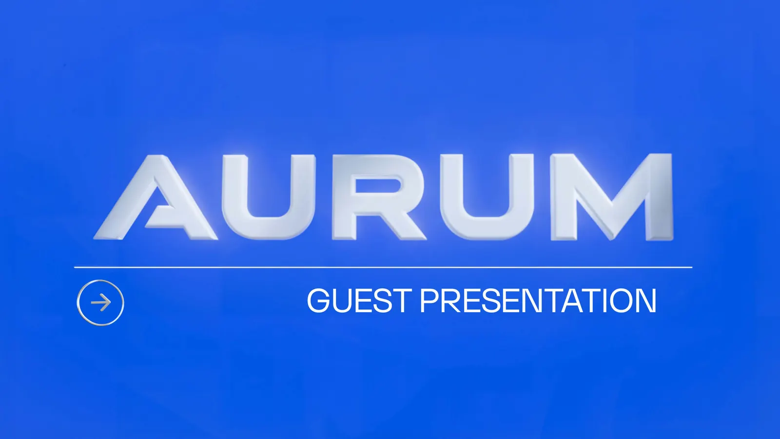 Aurum educational guide dashboard concept